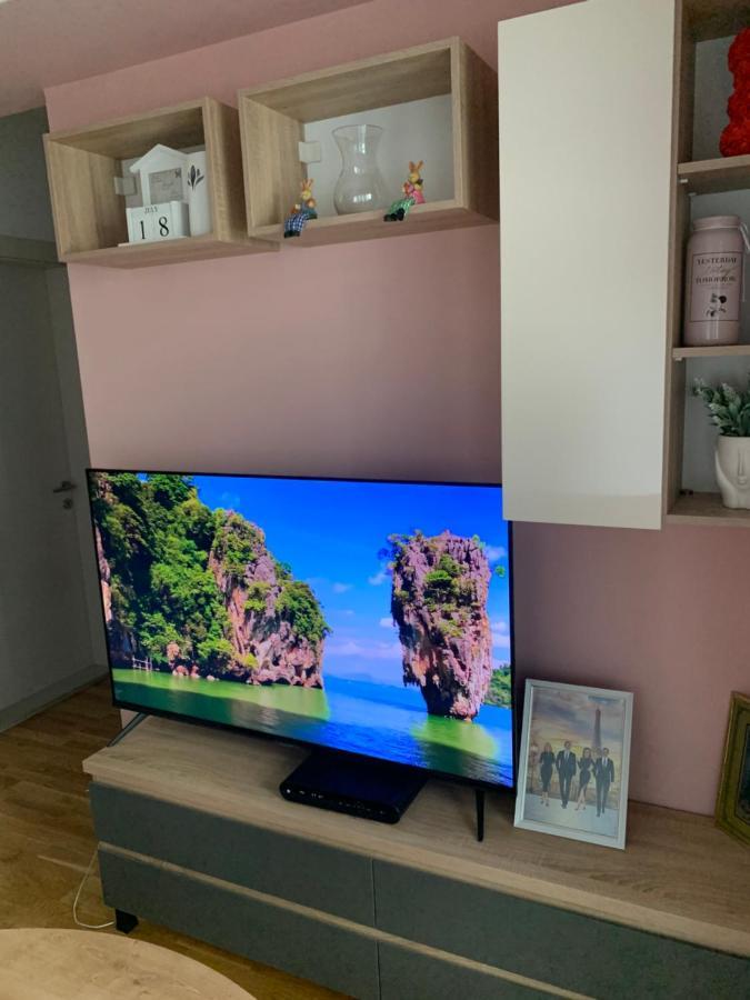 Pink Modern Apartment سكوبجي المظهر الخارجي الصورة